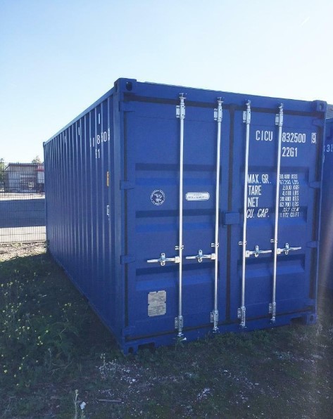 Nieuwe 20 ft. zeecontainer one-way — BEOZ BV Waalwijk Rotterdam